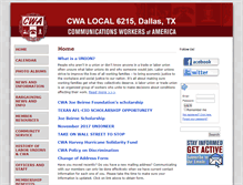 Tablet Screenshot of cwa6215.org